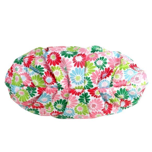 Le SportSac MULTICOLOR NYLON CANVAS FLOWER PRINT SHOULDER BAG HANDBAG HOBO PURSE - Picture 7 of 16